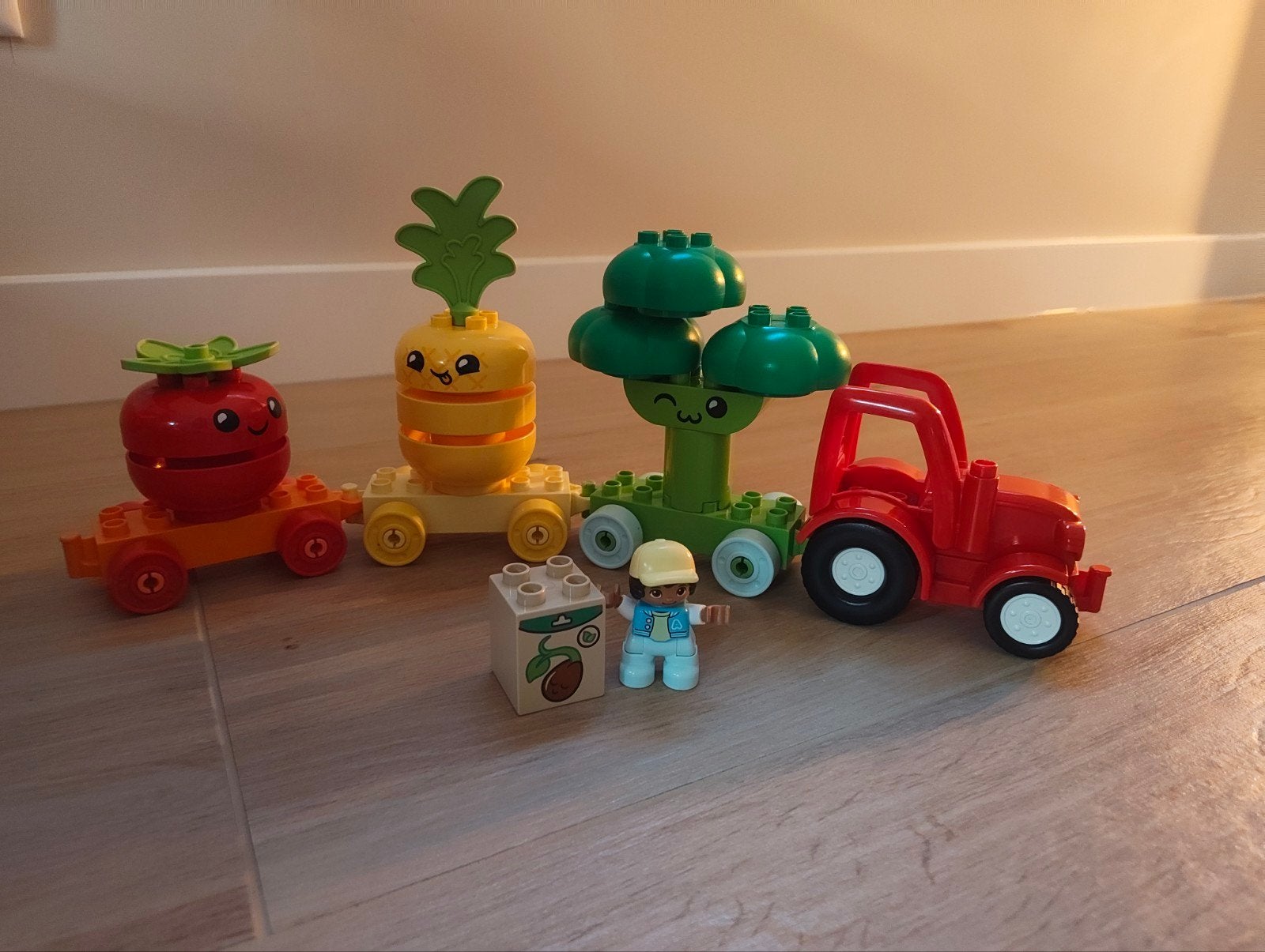 Lego DUPLO Fruit- en Groentetractor 10982 Complete Set, Kinderen en Baby's, Speelgoed | Duplo en Lego, Gebruikt, Ophalen of Verzenden