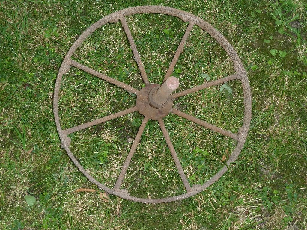 Antiek wiel, Ophalen