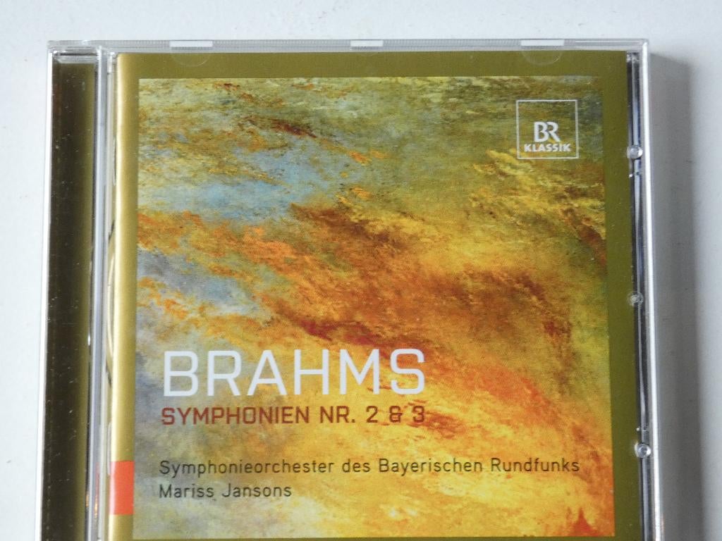 SACD Brahms, Mariss Jansons – Symphonien Nr. 2 & 3, Cd's en Dvd's, Cd's | Klassiek, Gebruikt, Orkest of Ballet, Romantiek, Verzenden
