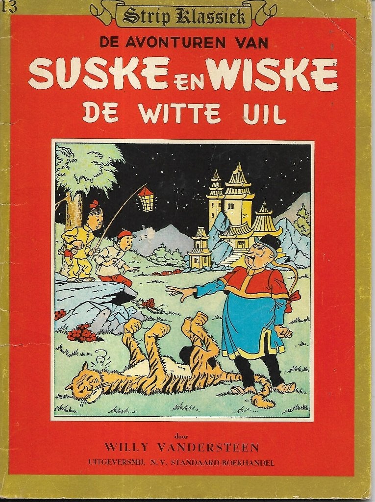 Suske en Wiske - De witte uil (Strip klassiek 13), Boeken, Stripboeken, Eén stripboek, Ophalen of Verzenden, Gelezen