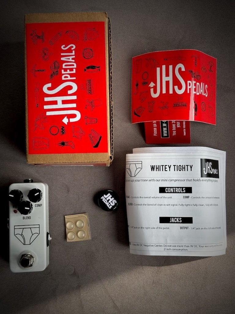 JHS Whitey Tighty in mint conditie, Muziek en Instrumenten, Ophalen of Verzenden, Zo goed als nieuw, Compressor
