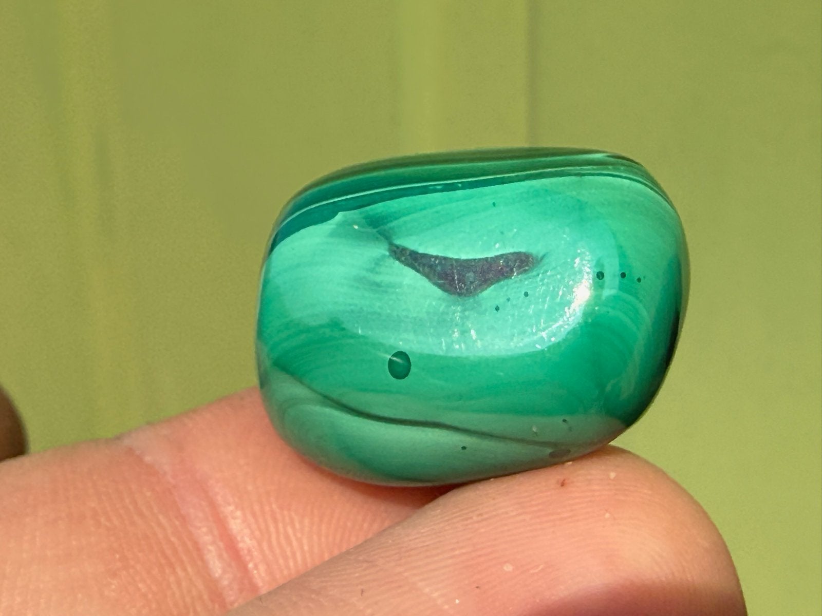 Malachiet broekzaksteen mineralen edelstenen, Ophalen of Verzenden, Mineraal