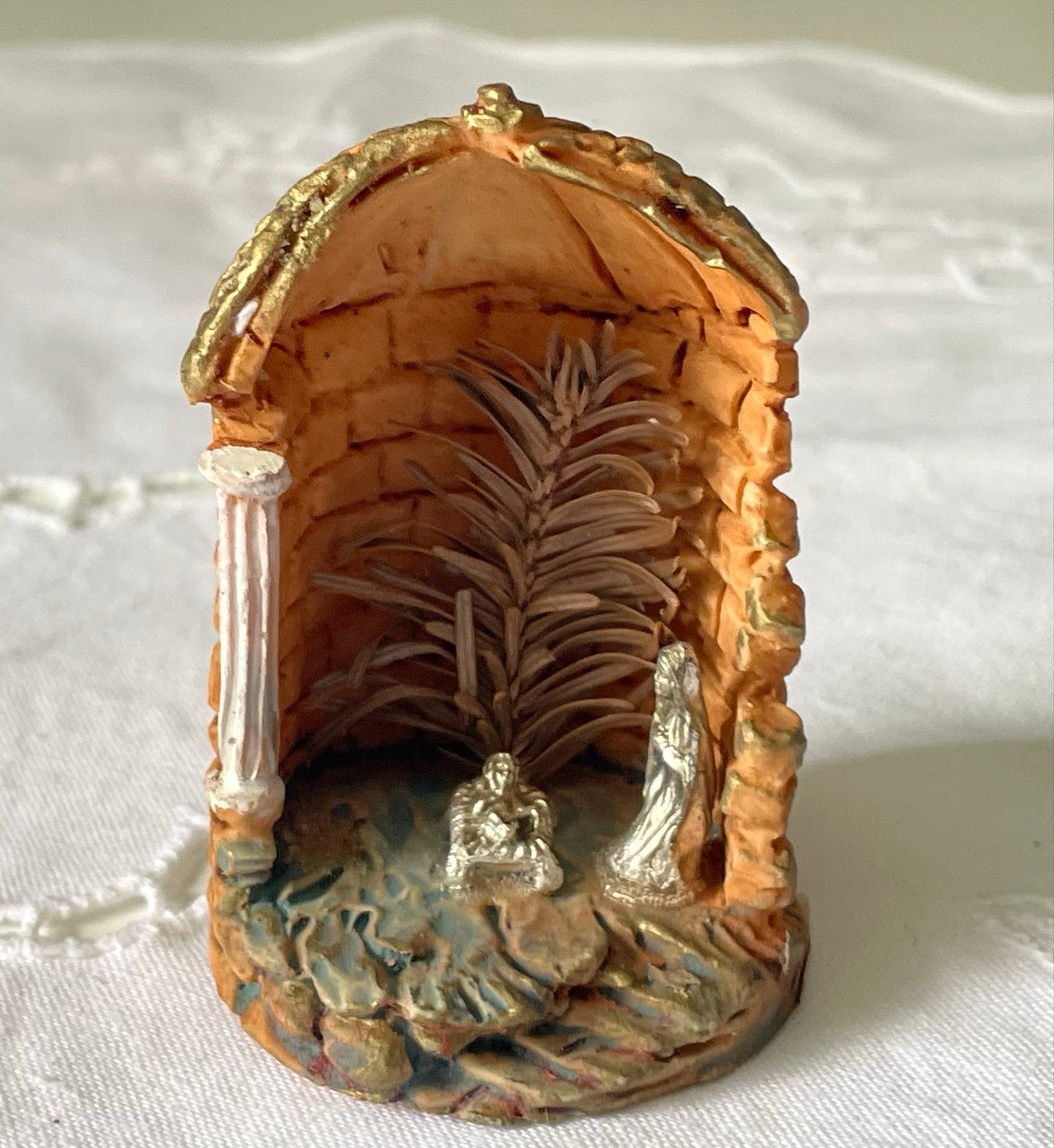 Kerststal miniatuur, Ophalen of Verzenden