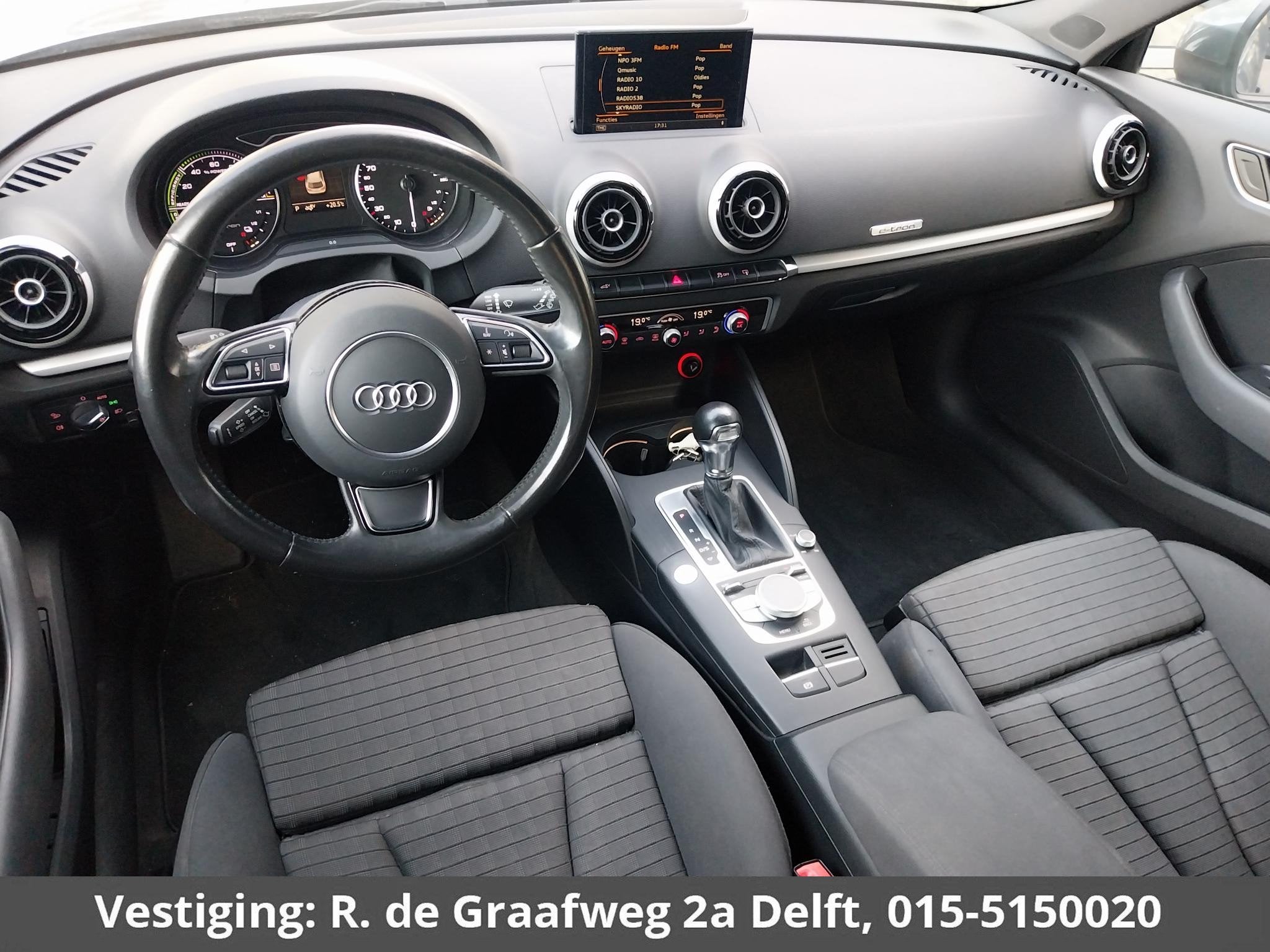 Audi A3 Sportback 1.4 e-tron PHEV Ambition Pro Line Plus | N, Auto's, Stof, Gebruikt, 4 cilinders, 1515 kg