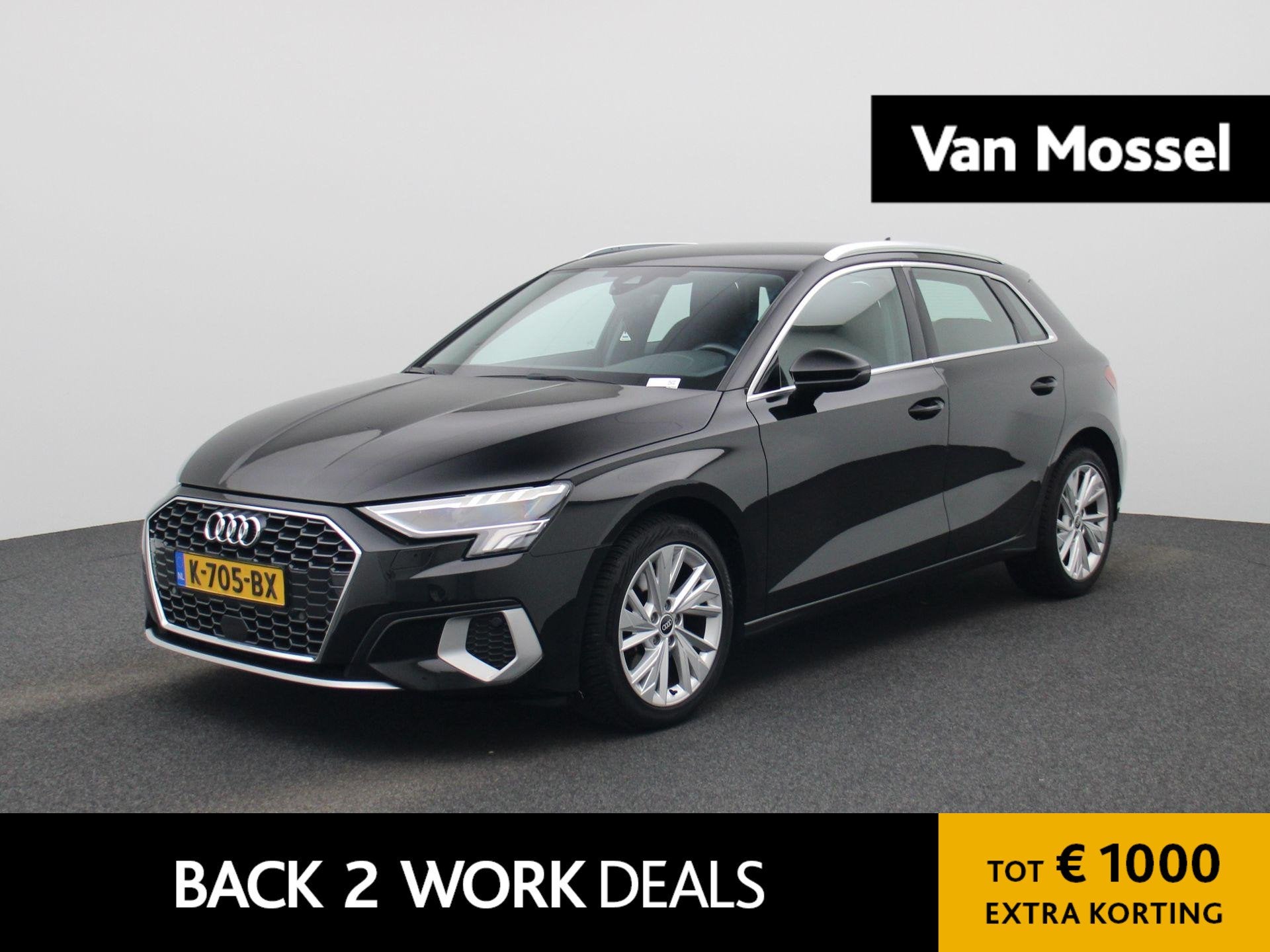 Audi A3 Sportback 30 TFSI Business edition | NAVIGATIE | CLI, Auto's, Audi, 12 maanden, Gebruikt, Zwart, Origineel Nederlands