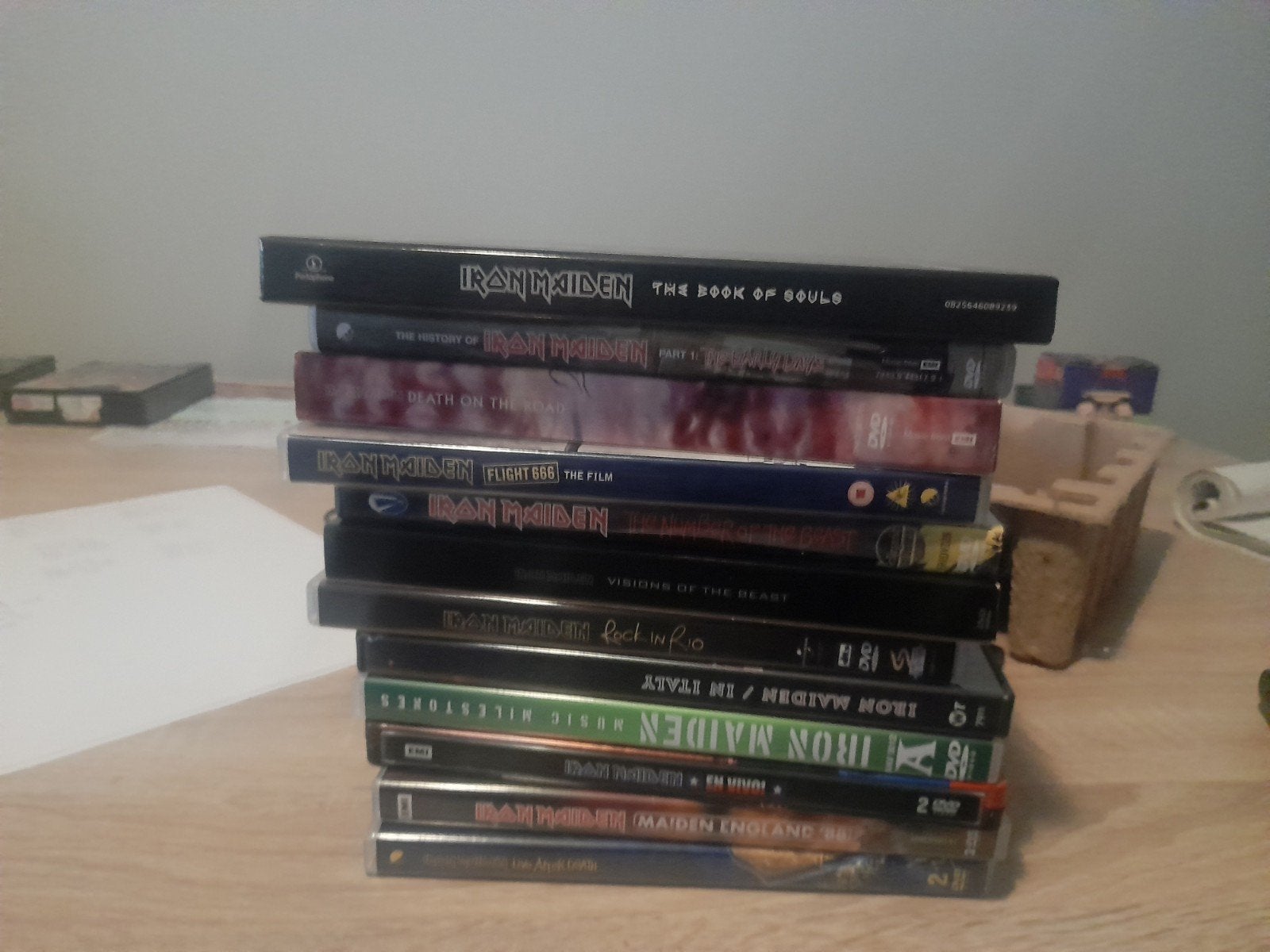 iron maiden dvd, Alle leeftijden, Ophalen of Verzenden, Zo goed als nieuw
