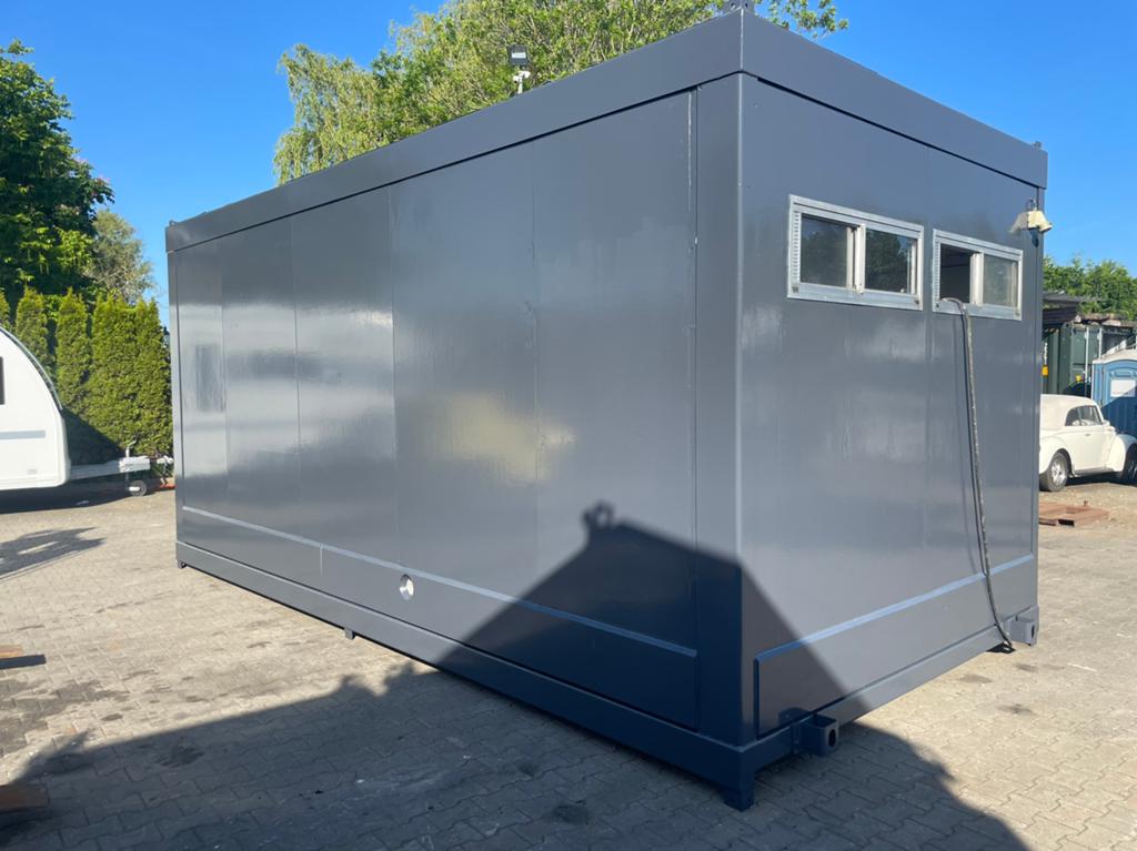 Kantoorunit met keukenblok en toilet, Ophalen