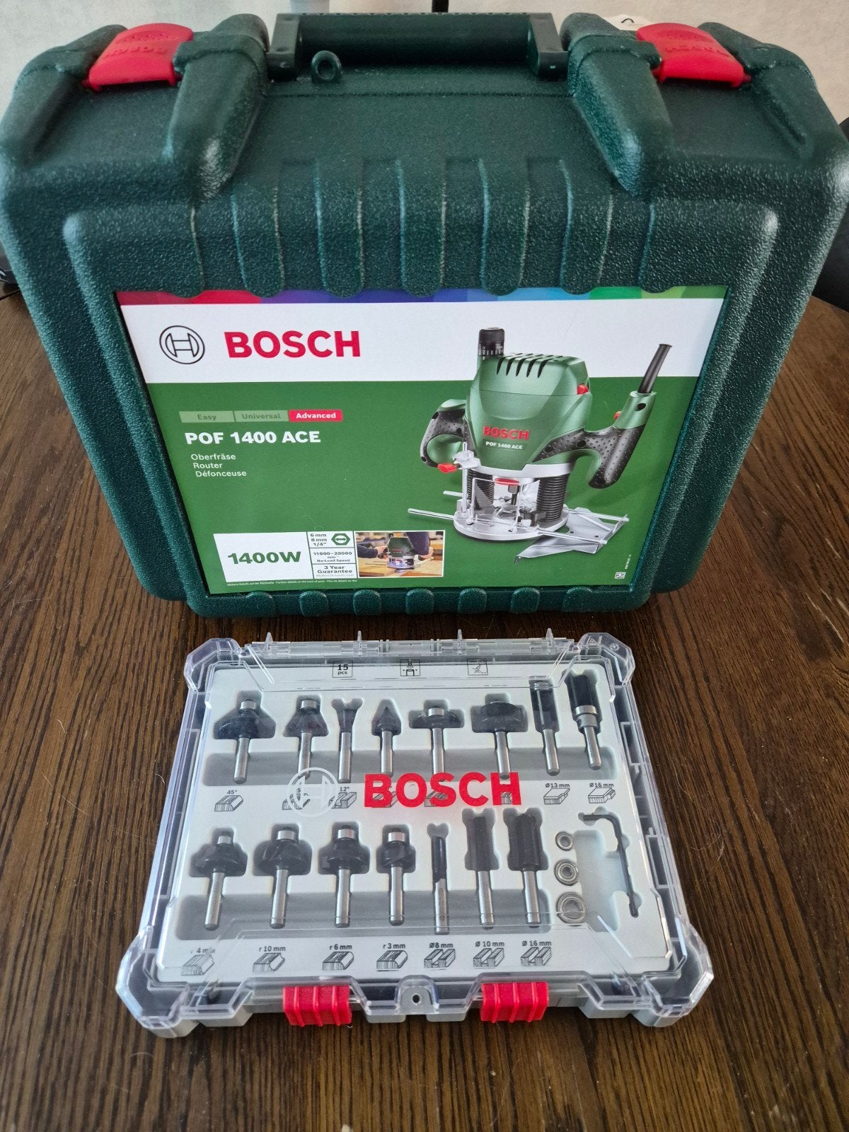 Bosch POF 1400 ACE Bovenfrees - Nieuw en Ongebruikt, Nieuw, Ophalen of Verzenden, Bovenfrees, Bosch
