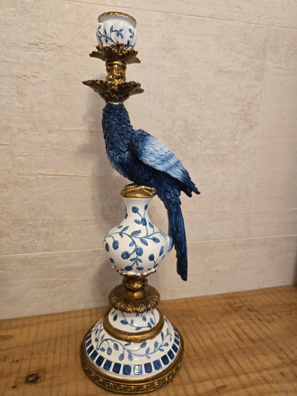 Schitterende Vogel Kandelaar - Nieuw met prijskaartje, Huis en Inrichting, Woonaccessoires | Kandelaars en Kaarsen, Ophalen of Verzenden