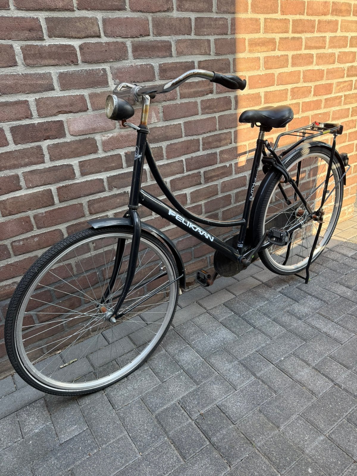 PELIKAAN oma fiets, Ophalen, Gebruikt