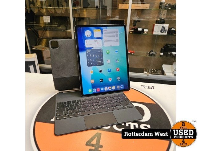 iPad Pro 12.9 4th Gen 2020 256GB - Accu 100% - Nieuwstaat, Computers en Software, Apple, Zo goed als nieuw, Support@apple.com