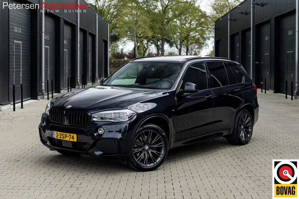 BMW X5 xDrive30d M-Sport *B&O* Pano* ACC* Dealer onderh* Vol, Gebruikt, 2993 cc, Adaptive Cruise Control, Zwart