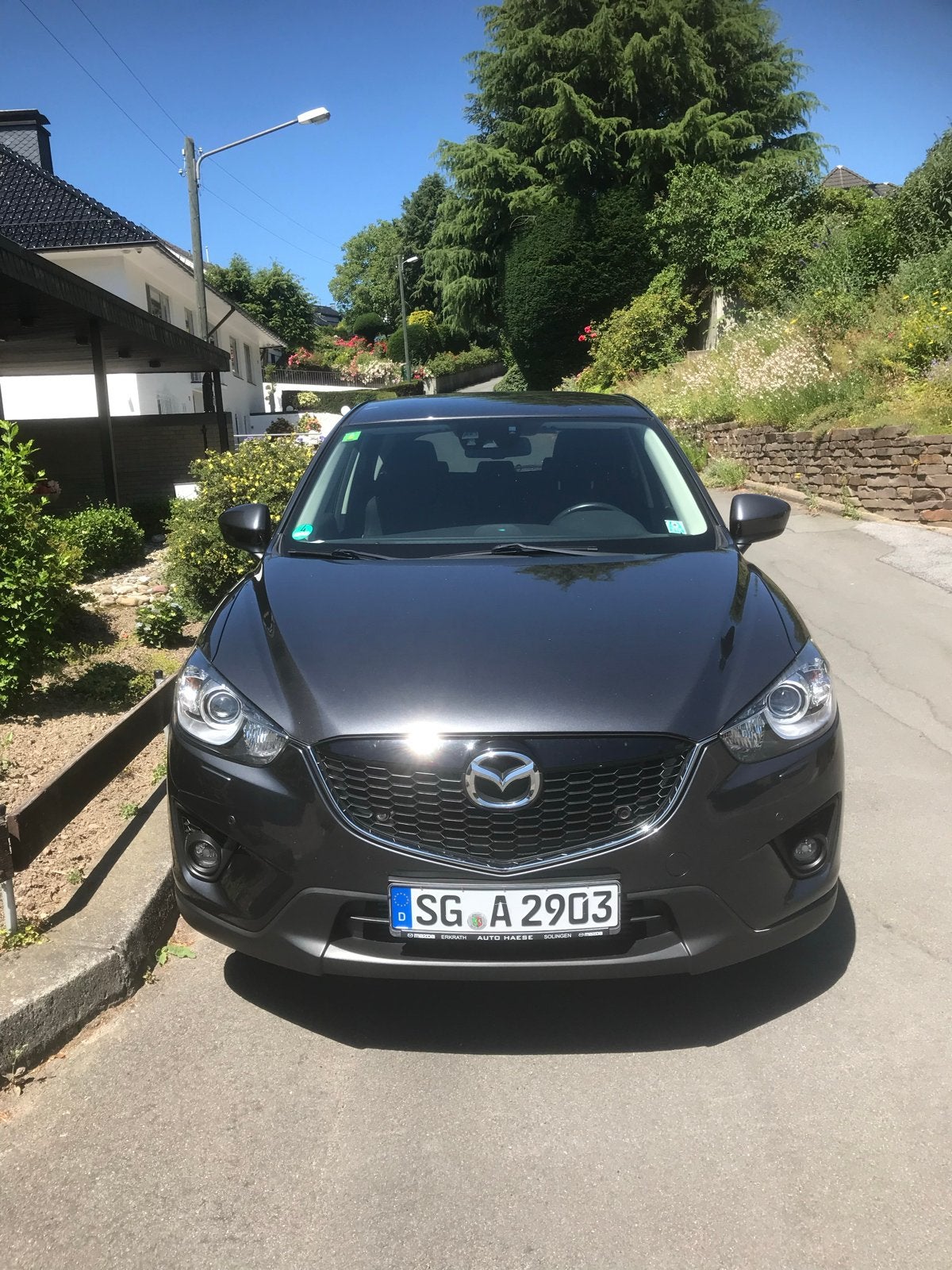 Mazda CX-5 2.2 Skyactiv-d 150pk 2WD 2014 Grijs, Auto's, Voorwielaandrijving, 1487 kg, 4 cilinders, 2000 kg