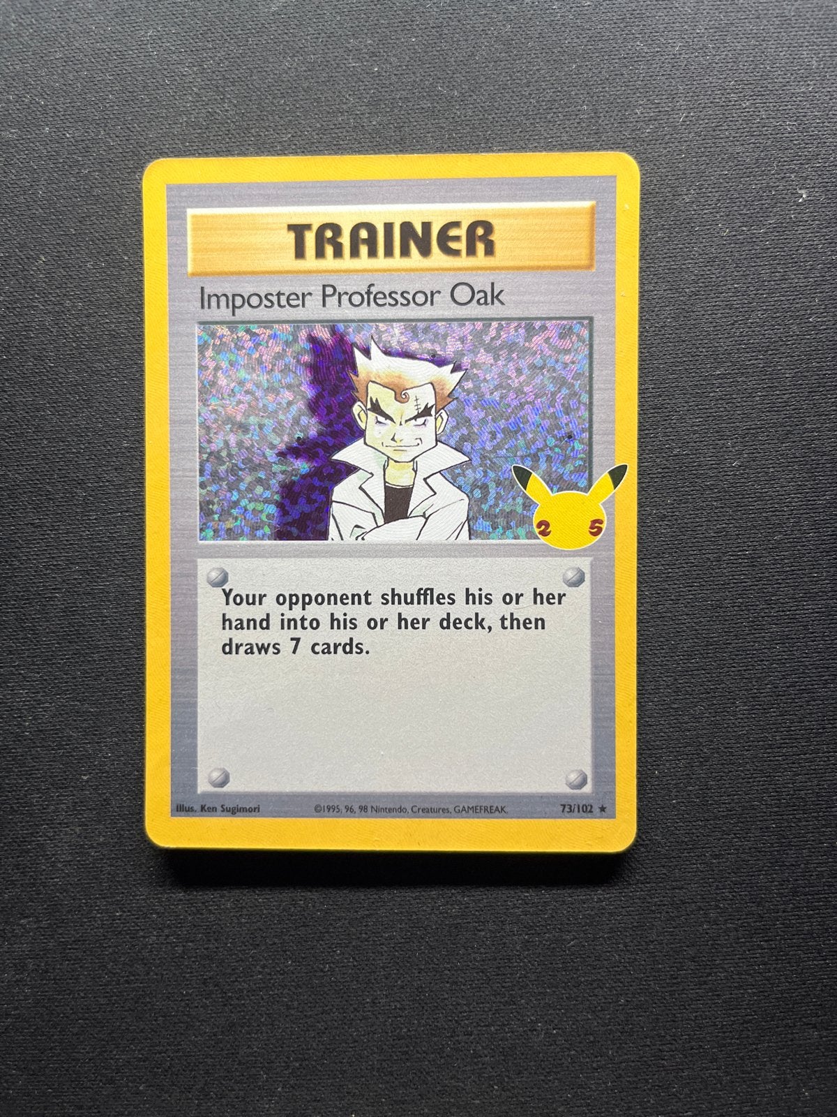 Imposter Professor Oak - Celebrations Classic Collection, Ophalen of Verzenden, Zo goed als nieuw, Losse kaart
