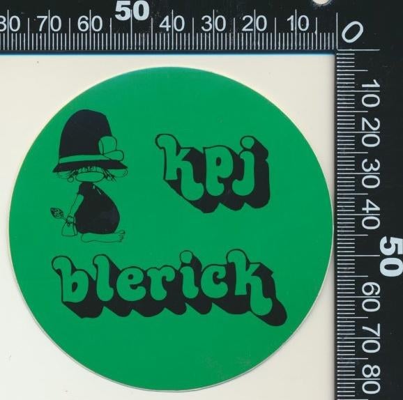 Sticker: KPJ Blerick, Ophalen of Verzenden, Zo goed als nieuw, Bedrijf of Vereniging