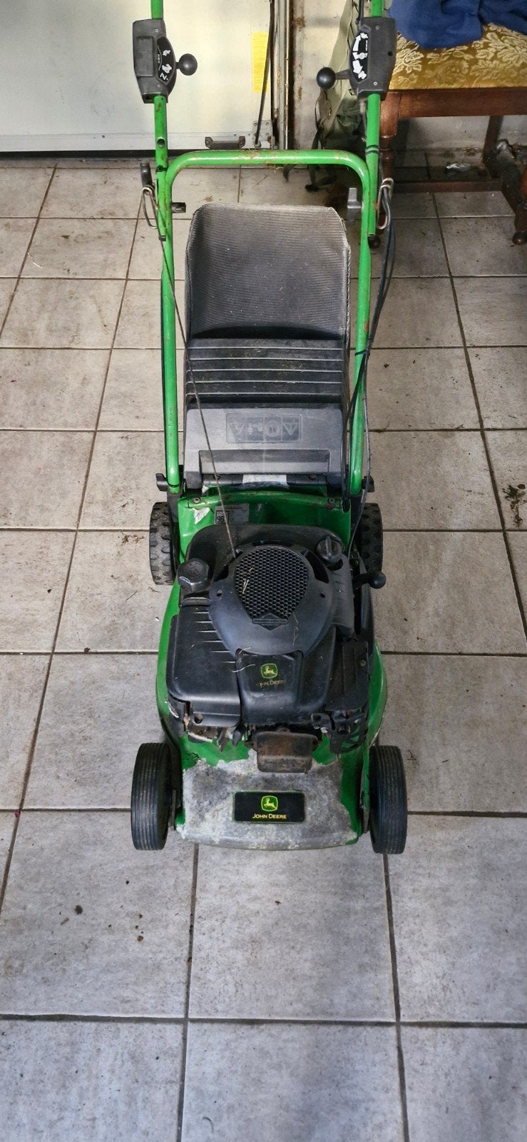 John Deere grasmaaier - Benzine - Gebruikt - startproblemen, Cirkelmaaier, Gebruikt, 40 t/m 49 cm, Ophalen