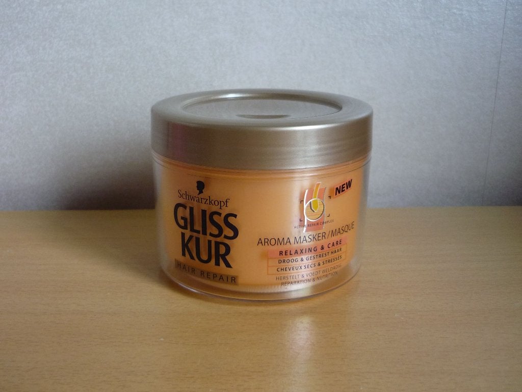 Gliss kur Hair repair Aroma haarmasker 200 ml, Ophalen of Verzenden, Nieuw, Haarverzorger of -hersteller