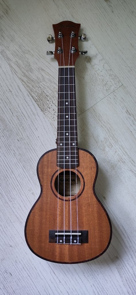 Linkshandige sopraan ukelele van Cascha, Muziek en Instrumenten, Snaarinstrumenten | Overige, Ophalen, Zo goed als nieuw, Ukelele