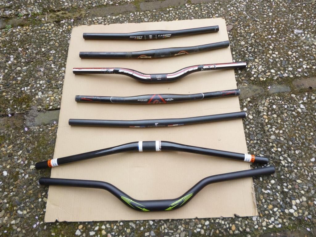 diverse mtb carbon sturen gebruikt maar goed en 2 nieuwe, Fietsen en Brommers, Fietsonderdelen, Ophalen of Verzenden, Gebruikt