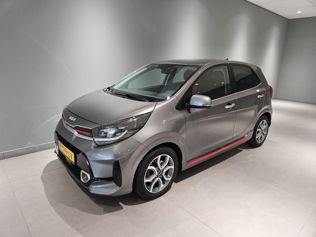 KIA Picanto 1.0 DPi 67pk 4-zits GT-Line Navi/ Clima/ Leer, 12 maanden, Gebruikt, 4 stoelen, Bedrijf