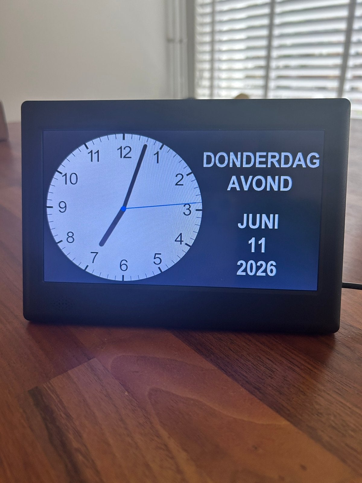Dementieklok GEASY, Ophalen of Verzenden, Zo goed als nieuw