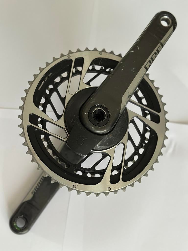 SRAM Red Crankstel met vermogensmeter, Crankstel of Pedalen, Gebruikt, Ophalen of Verzenden, Racefiets