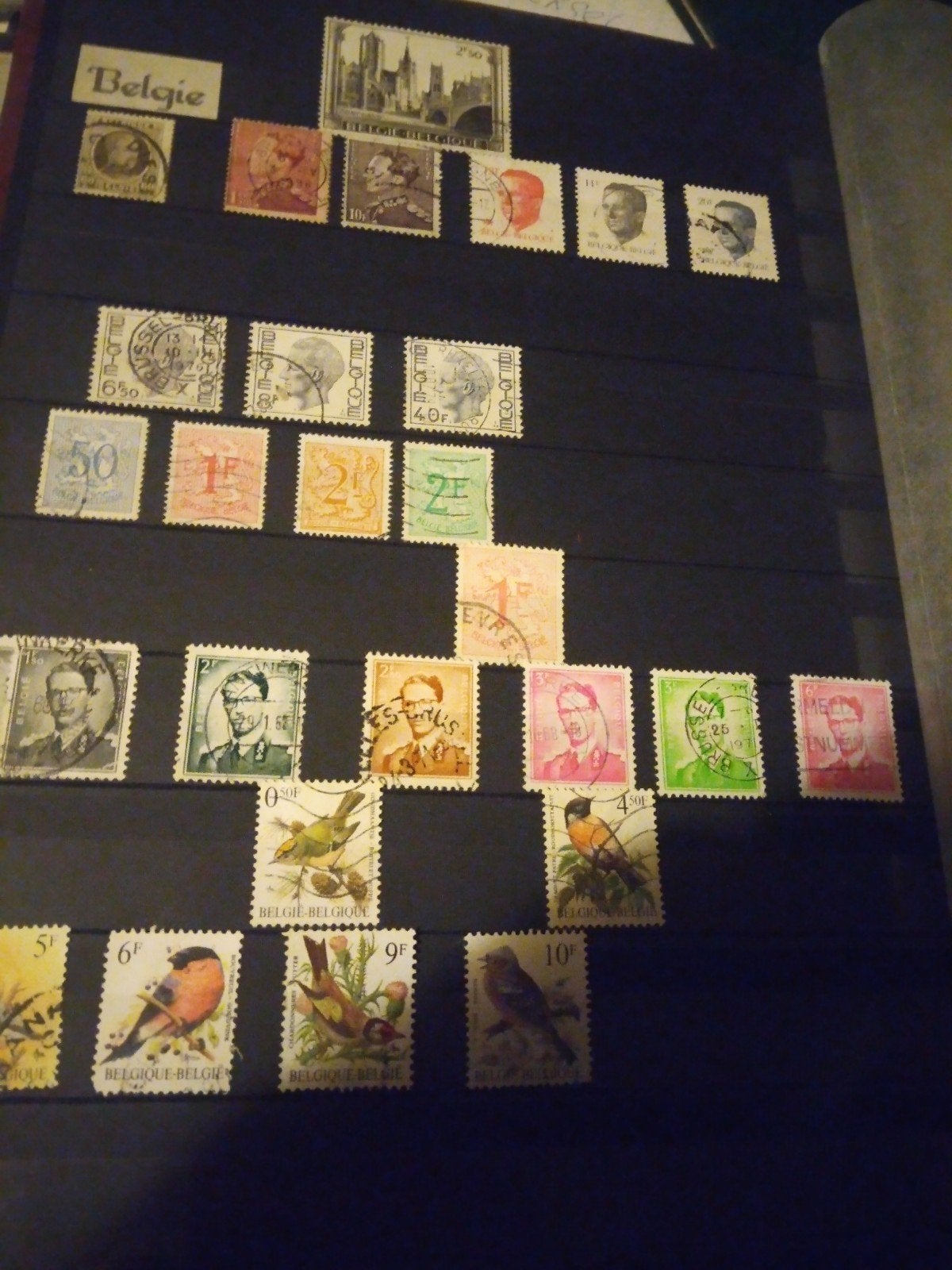 postzegels België 37 stuks, Ophalen of Verzenden