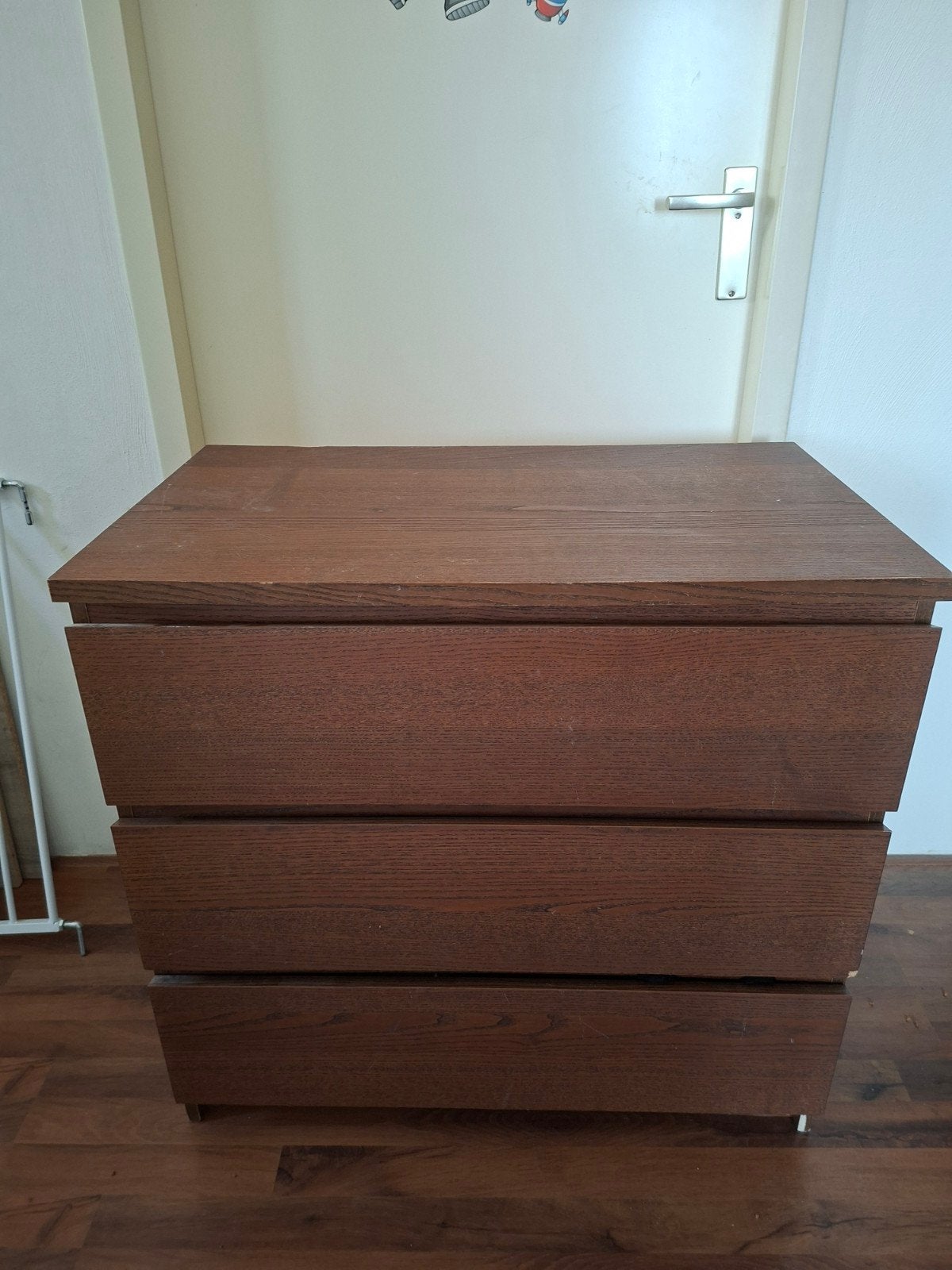 Ikea Malm ladekast, Huis en Inrichting, Kasten | Ladekasten, Ophalen, Gebruikt, 50 tot 100 cm, 3 of 4 laden