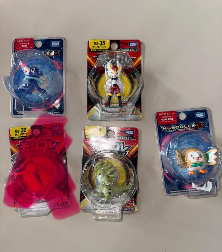 Pokémon Tomy poppetjes nieuw in verpakking, Ophalen of Verzenden, Zo goed als nieuw