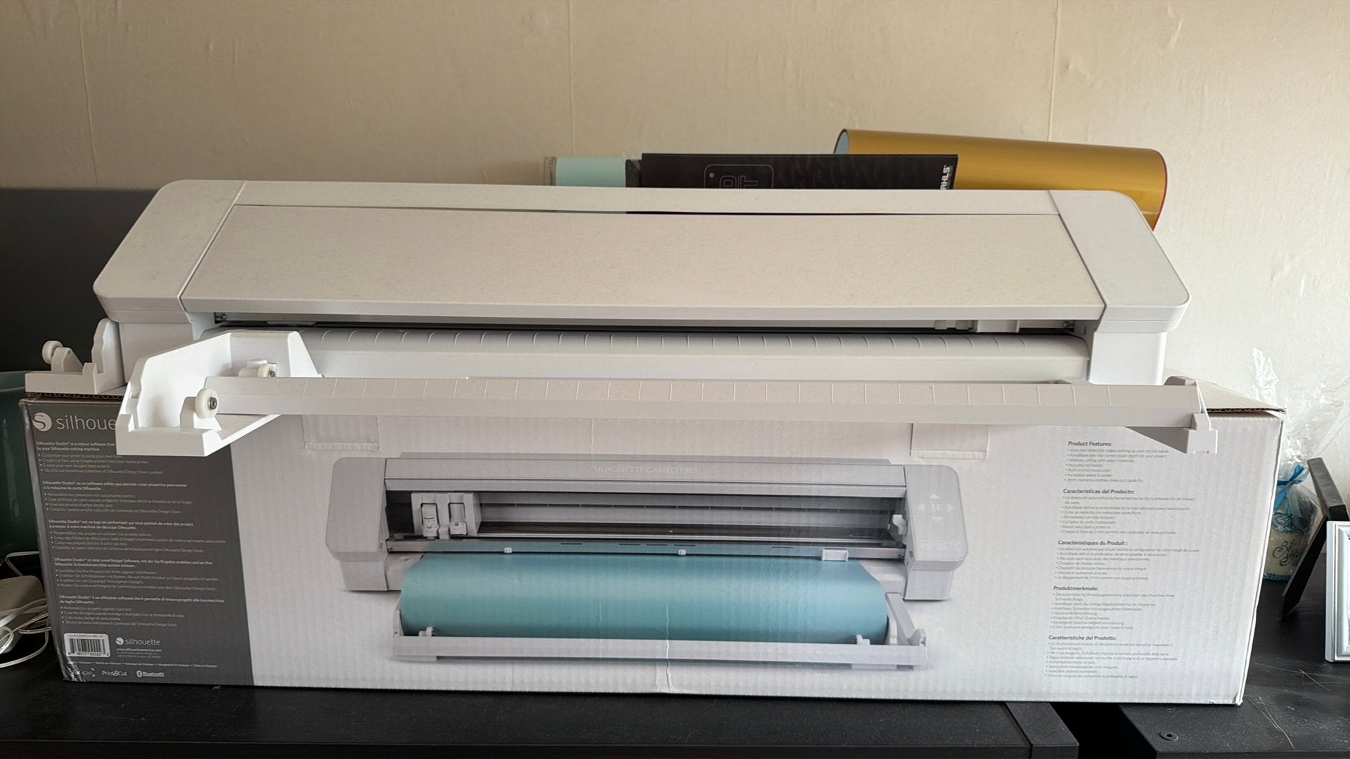 Silhouette Cameo Pro snijplotter - Zo goed als nieuw, Ophalen, Nieuw, Silhouette, Onbekend