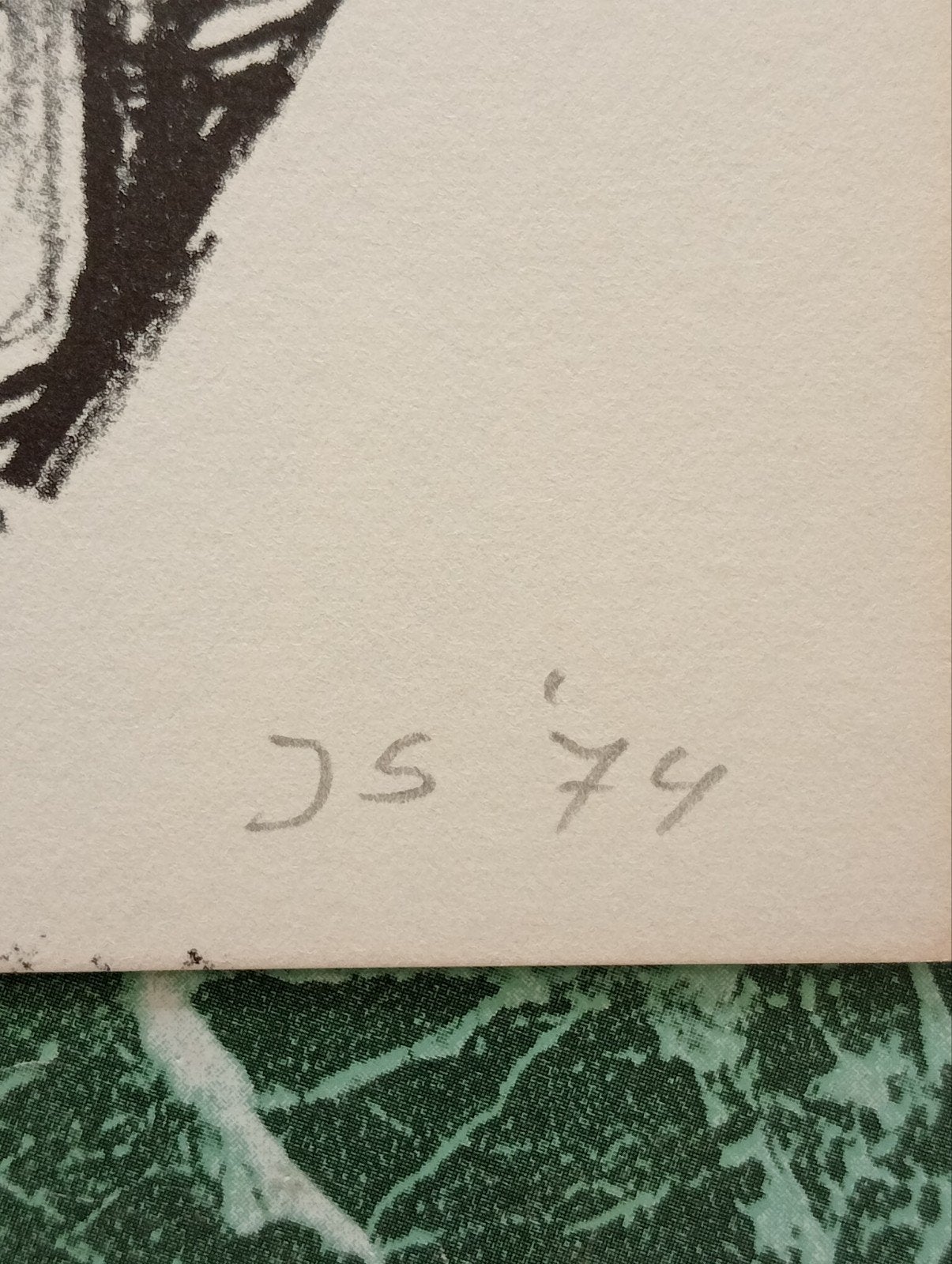 Jan Sierhuis Lithografie 1974, Ophalen of Verzenden
