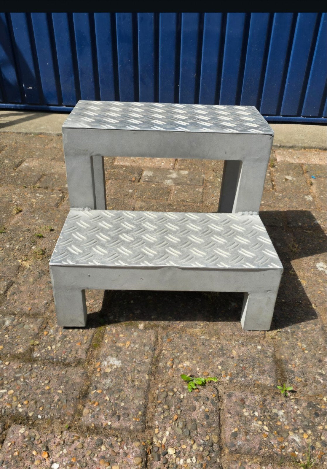 Opstapje caravan aluminium, Ophalen, Minder dan 2 meter