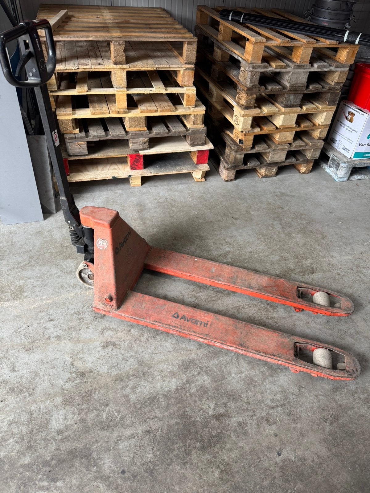 Pompwagen bt lifter, 100 liter of meer, Ophalen, Zo goed als nieuw, Transportkar