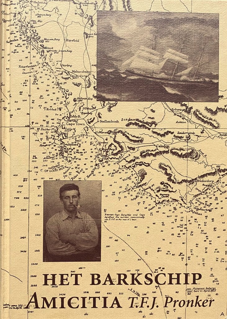Het Barkschip "Amicitia"  - Ton F.J. Pronker, Boeken, 19e eeuw, Ton F.J. Pronker, Ophalen of Verzenden, Zo goed als nieuw