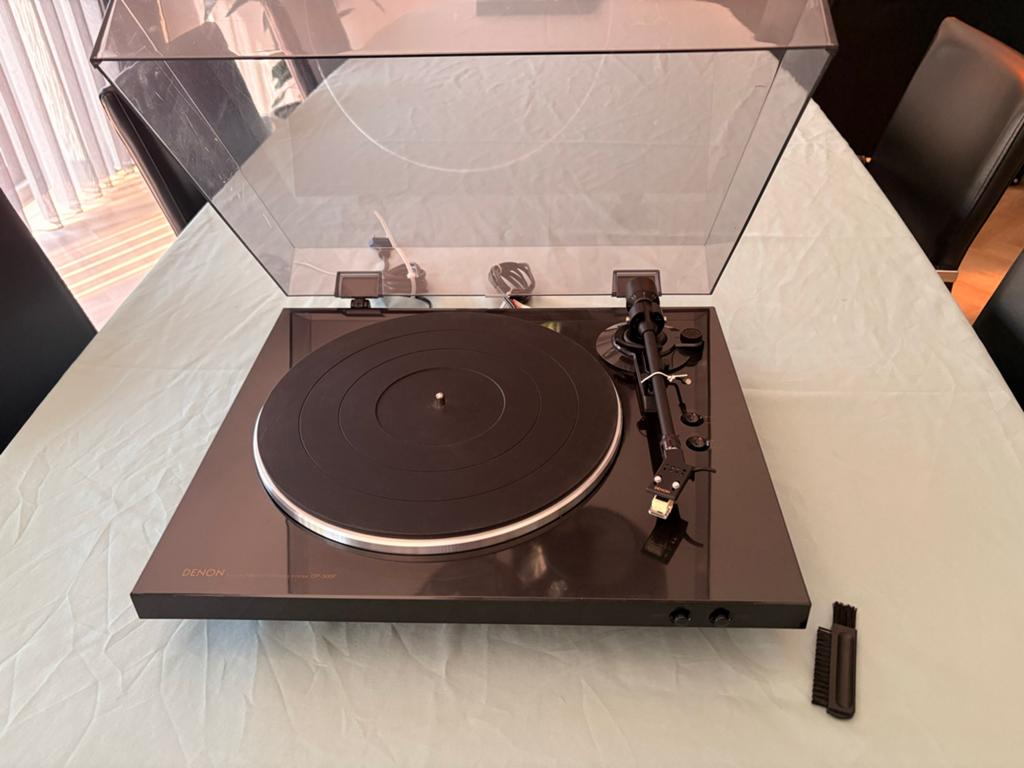 Denon DP-300F Volautomatische Platenspeler, Audio, Tv en Foto, Platenspelers, Automatisch, Zo goed als nieuw, Platenspeler, Ophalen