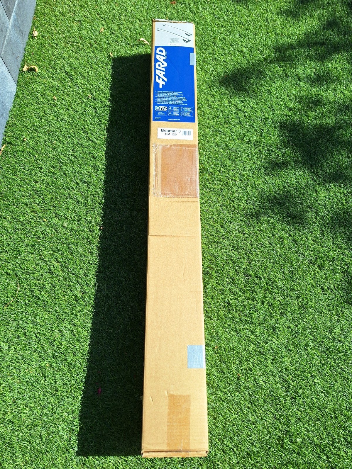 Dakdragerset FARAD Beamax 3 CM 120 Aerodynamische Dakdragers, Ophalen of Verzenden, Gebruikt