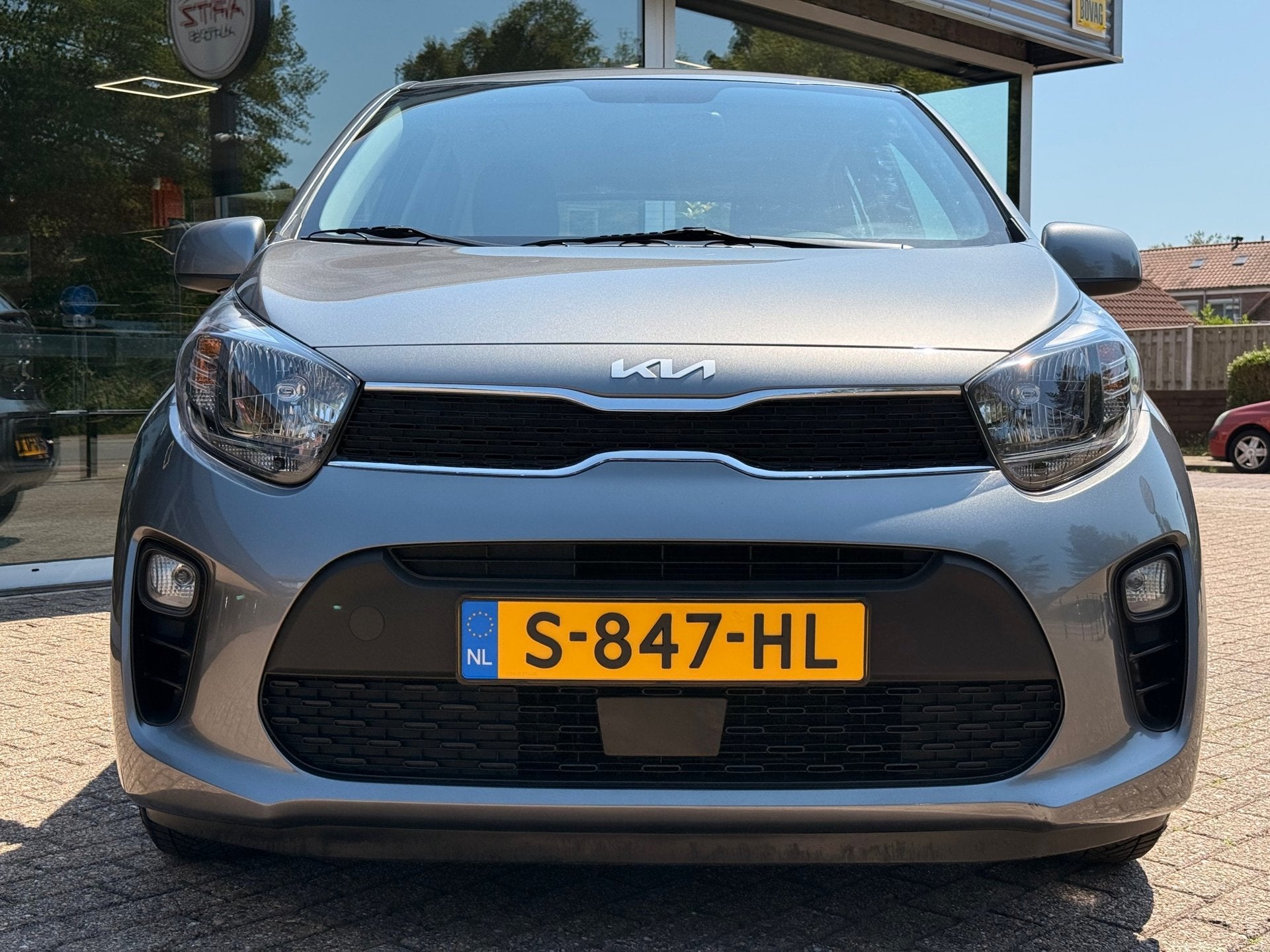 Kia Picanto 1.0 DPi DynamicLine, Auto's, Stof, Gebruikt, 4 stoelen, Origineel Nederlands