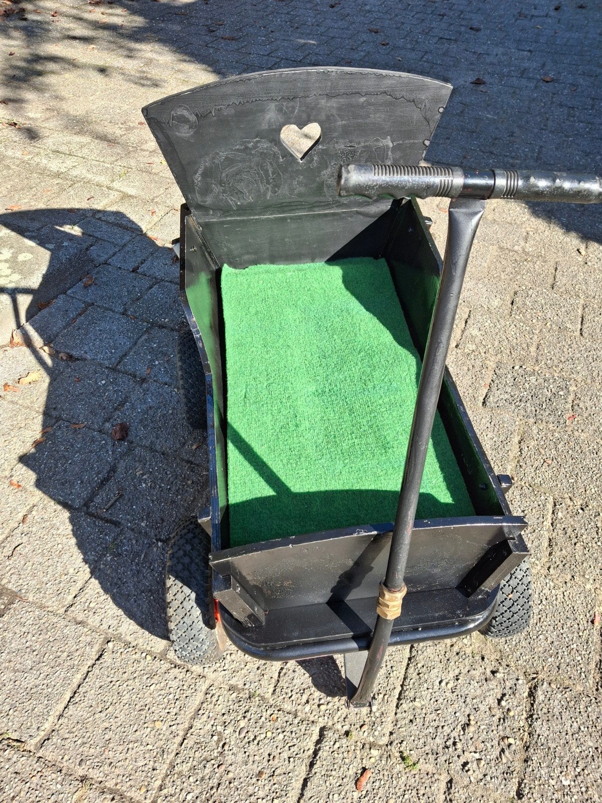 Stevige bolderkar met hartjesdetail, Ophalen of Verzenden, Gebruikt