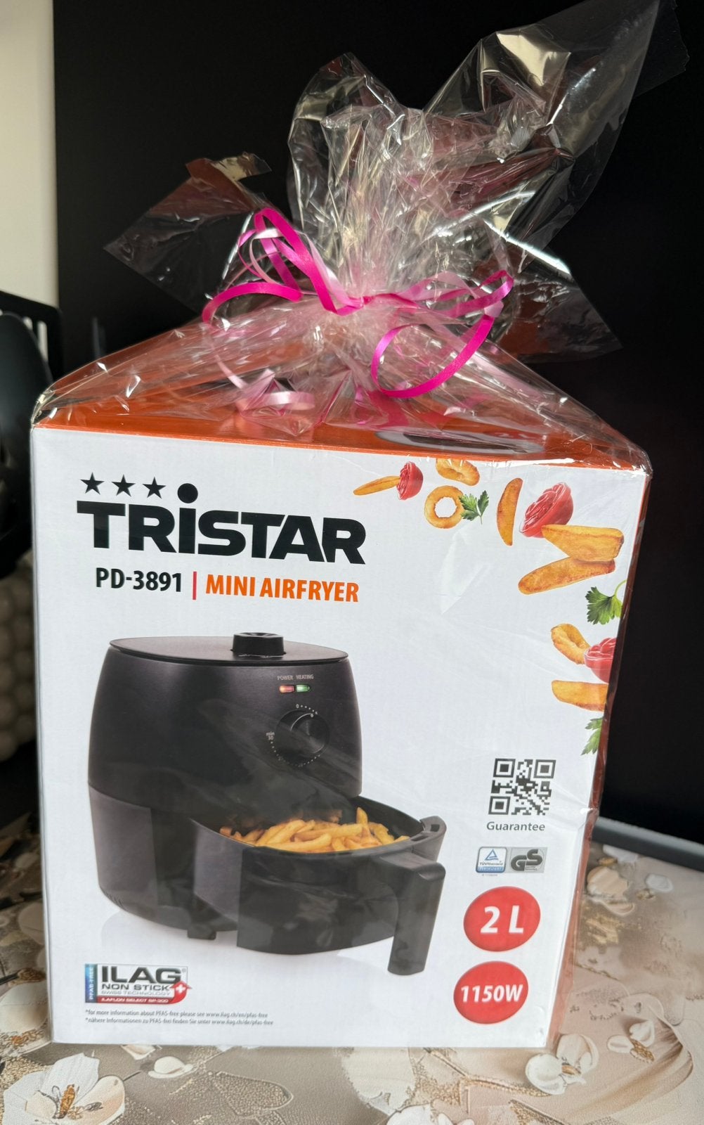 Mini airfryer, Witgoed en Apparatuur, Ophalen, Nieuw, Airfryer, Minder dan 750 gram