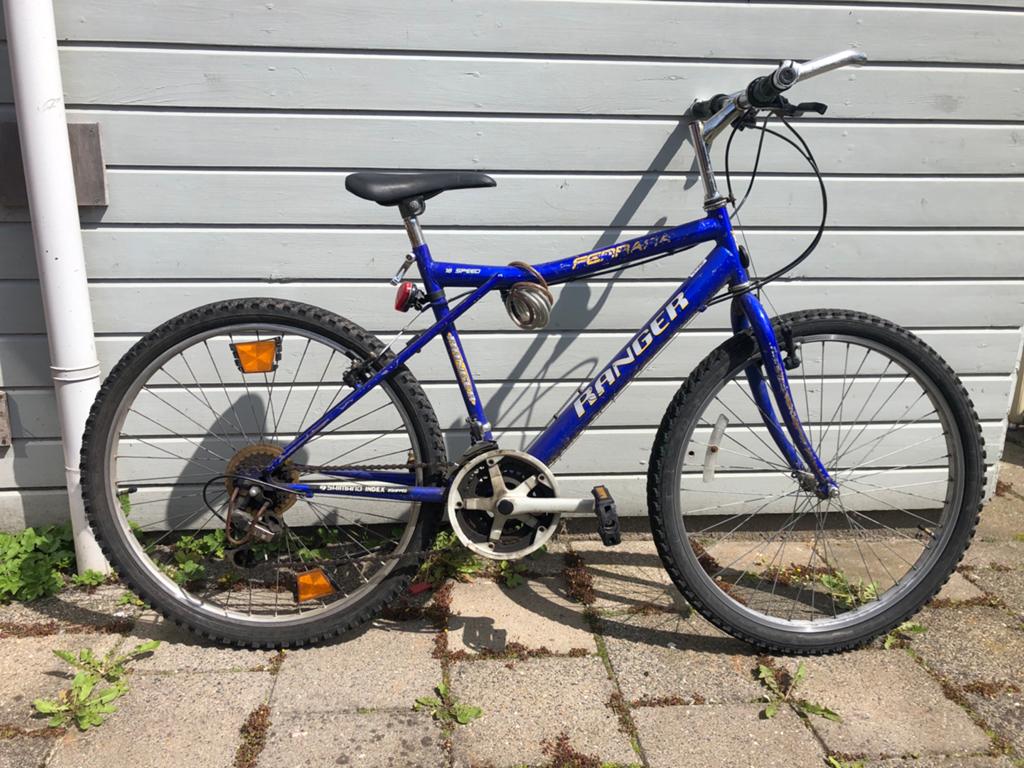 Ranger Mountainbike - Blauw, Gebruikt, Minder dan 10 versnellingen, Gebruikt, 26 inch, Velgrem