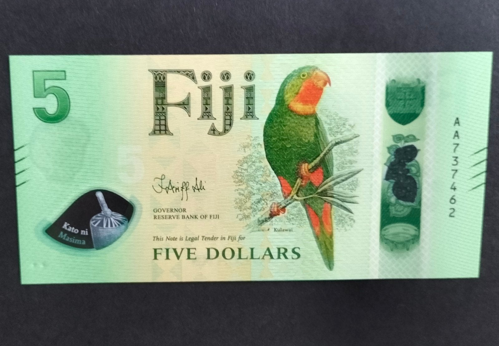 Fiji - 5 Dollars 2026 - Pick#NIEUW UNC., Verzenden, Los biljet