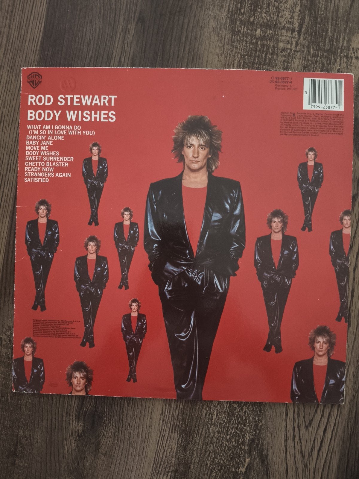 Rod Stewart - Body Wishes LP (1983), LP, Gebruikt, Pop, Originele persing
