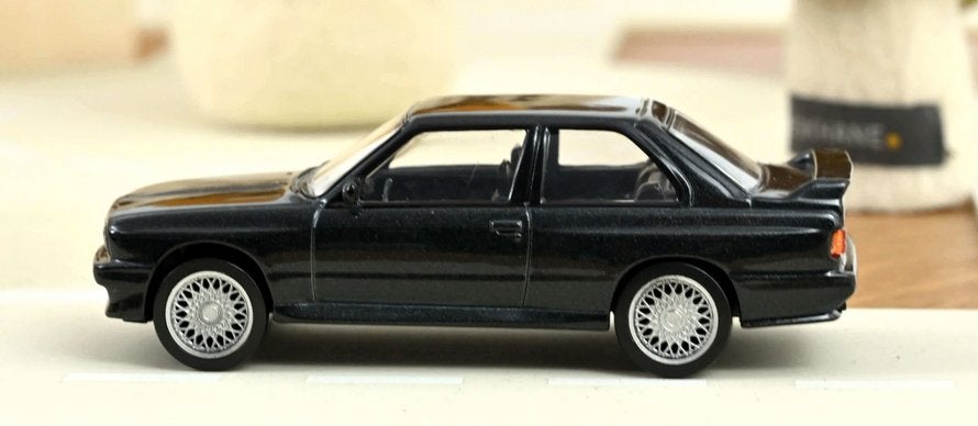 BMW M3 E30 1986 Zwart1/43 Jet-car NOREV Ref. 350009, Verzenden, Nieuw, Auto, Norev