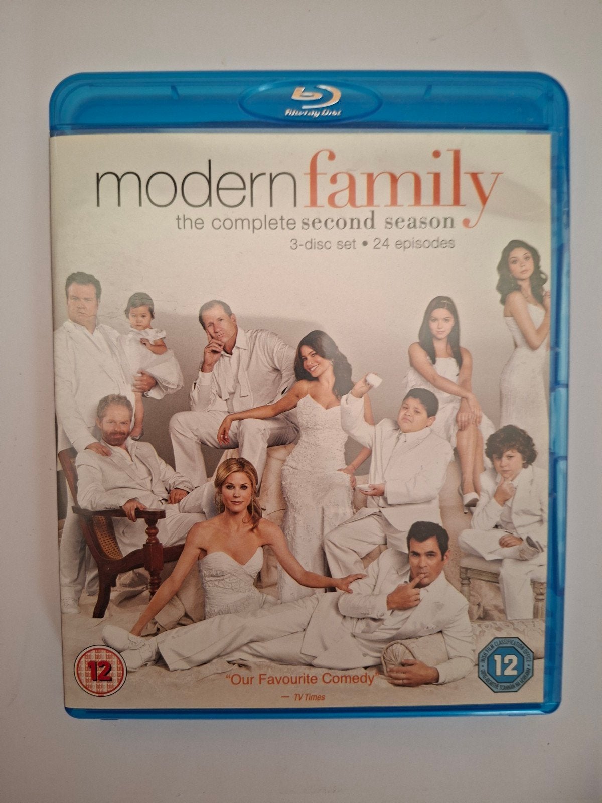 modern family 2e seizoen blu ray tvserie comedy, Verzenden, Zo goed als nieuw, Engels, Humor en Cabaret