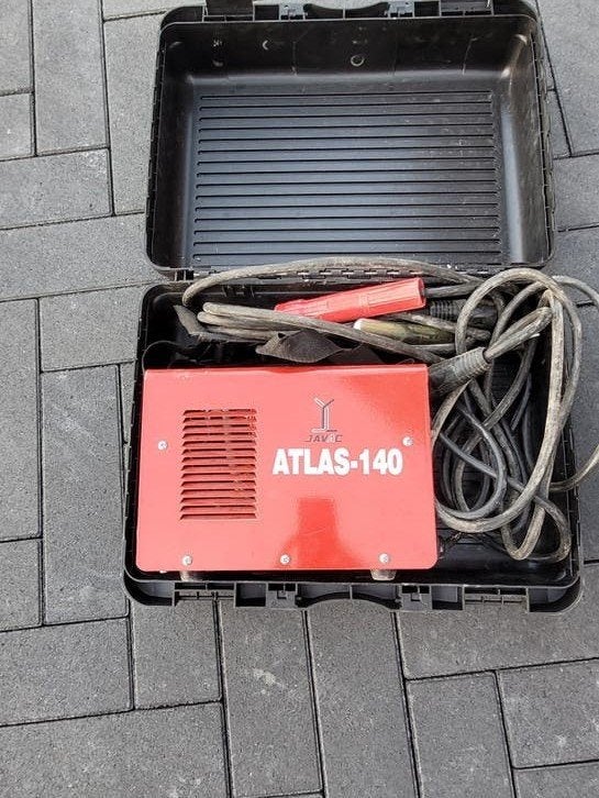 Lasapparaat in koffer, Ophalen of Verzenden, Gebruikt, Minder dan 150 ampère, Elektroden