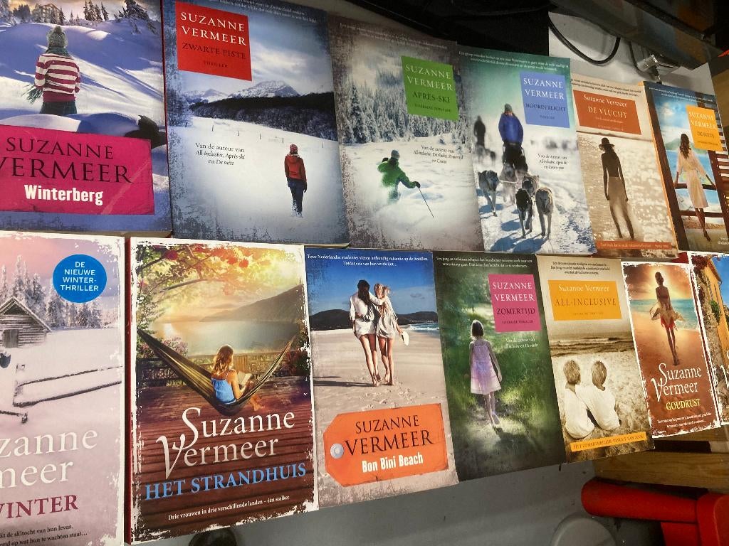 T.K. nog 14 boeken van Suzanne Vermeer zie actuele lijst, Ophalen of Verzenden, Gelezen, Suzanne Vermeer, Nederland