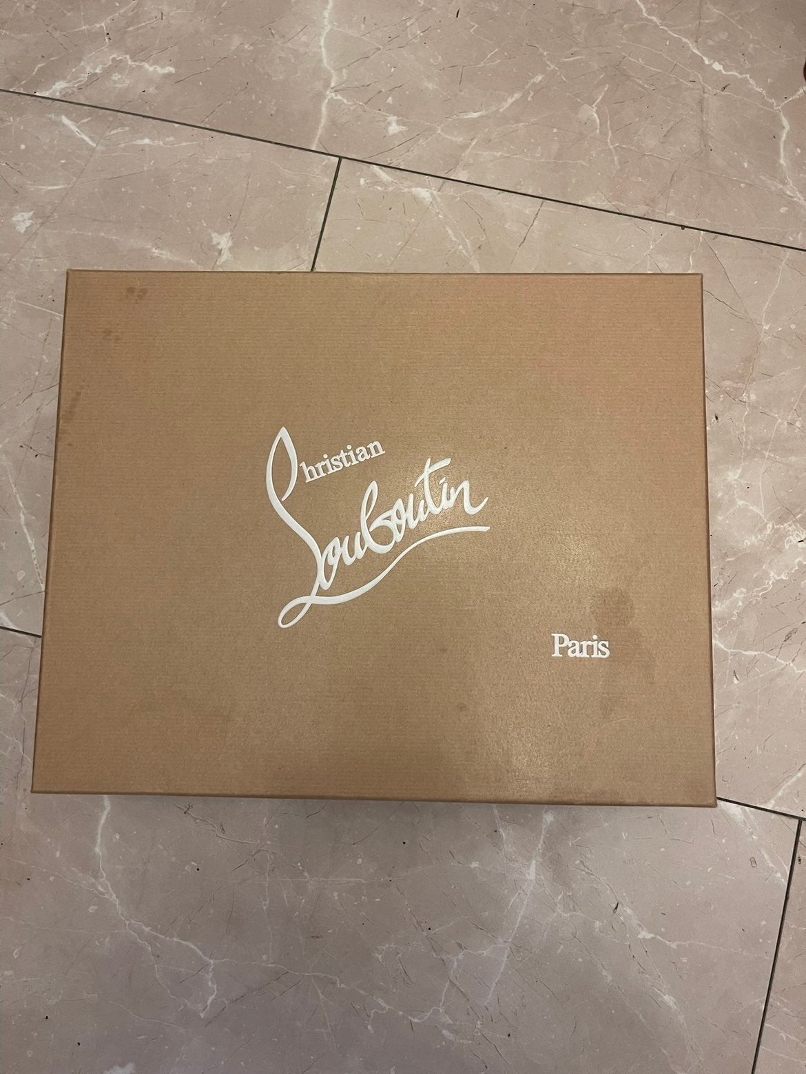 Orginele Christian Louboutin schoenen blue suède, Ophalen, Zo goed als nieuw