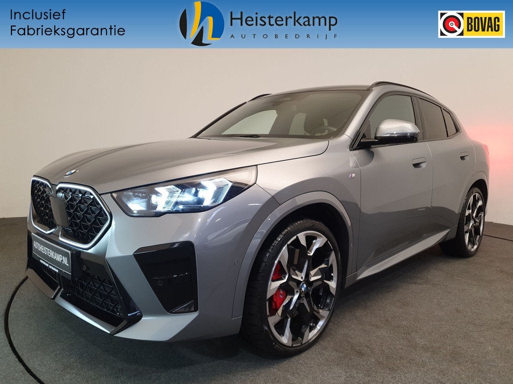 BMW X2 sDrive20i M-sport Pro Harman Kardon, Panorama dak, Tr, 12 maanden, X2, Zwart, Alcantara