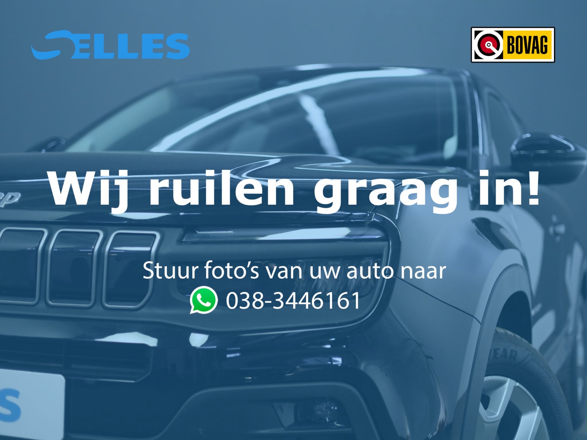 Jeep Avenger Altitude 54 kWh | SOH 97% | Camera, Auto's, Gebruikt, 156 pk, Parkeersensor, Leder en Stof
