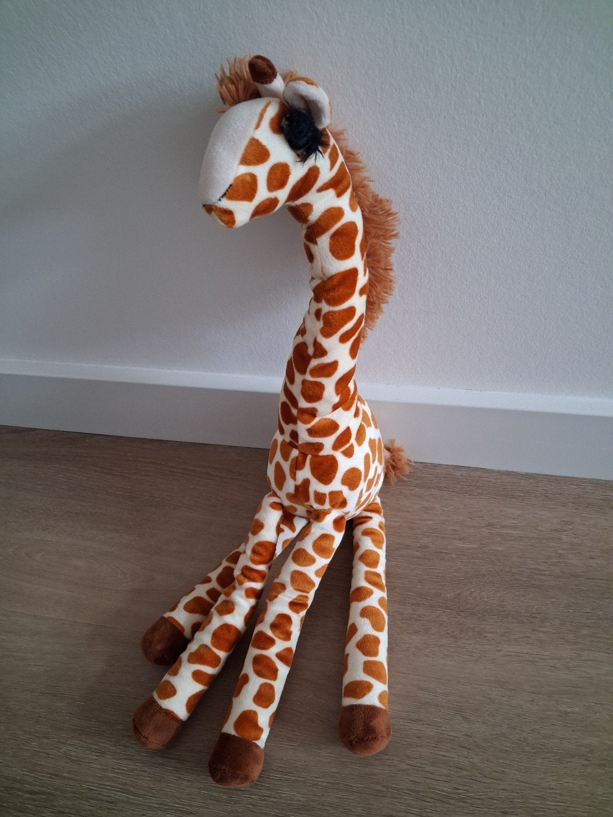 Knuffel Nature Planet giraf giraffe 50 cm L918, Ophalen of Verzenden, Zo goed als nieuw, Overige typen